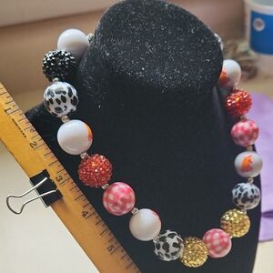 Multicolor Beaded Statement Necklace